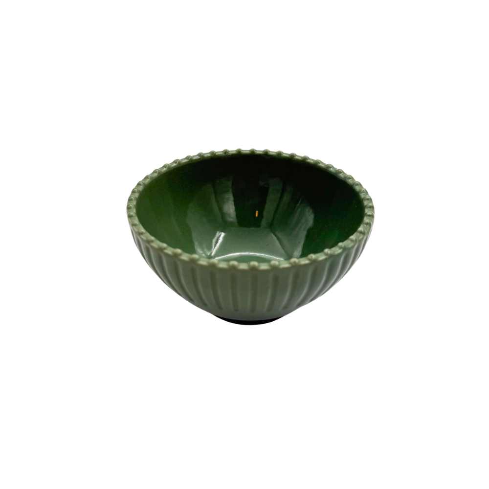 Curated Find | Small Sage Scalloped Edge Bowl (Pre-Loved)