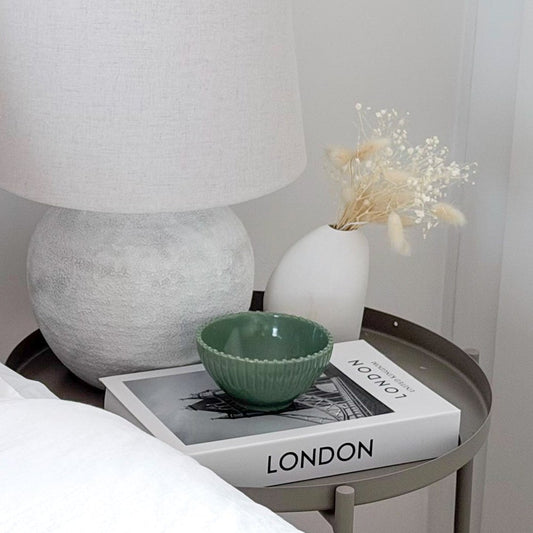 Curated Find | Small Sage Scalloped Edge Bowl (Pre-Loved)