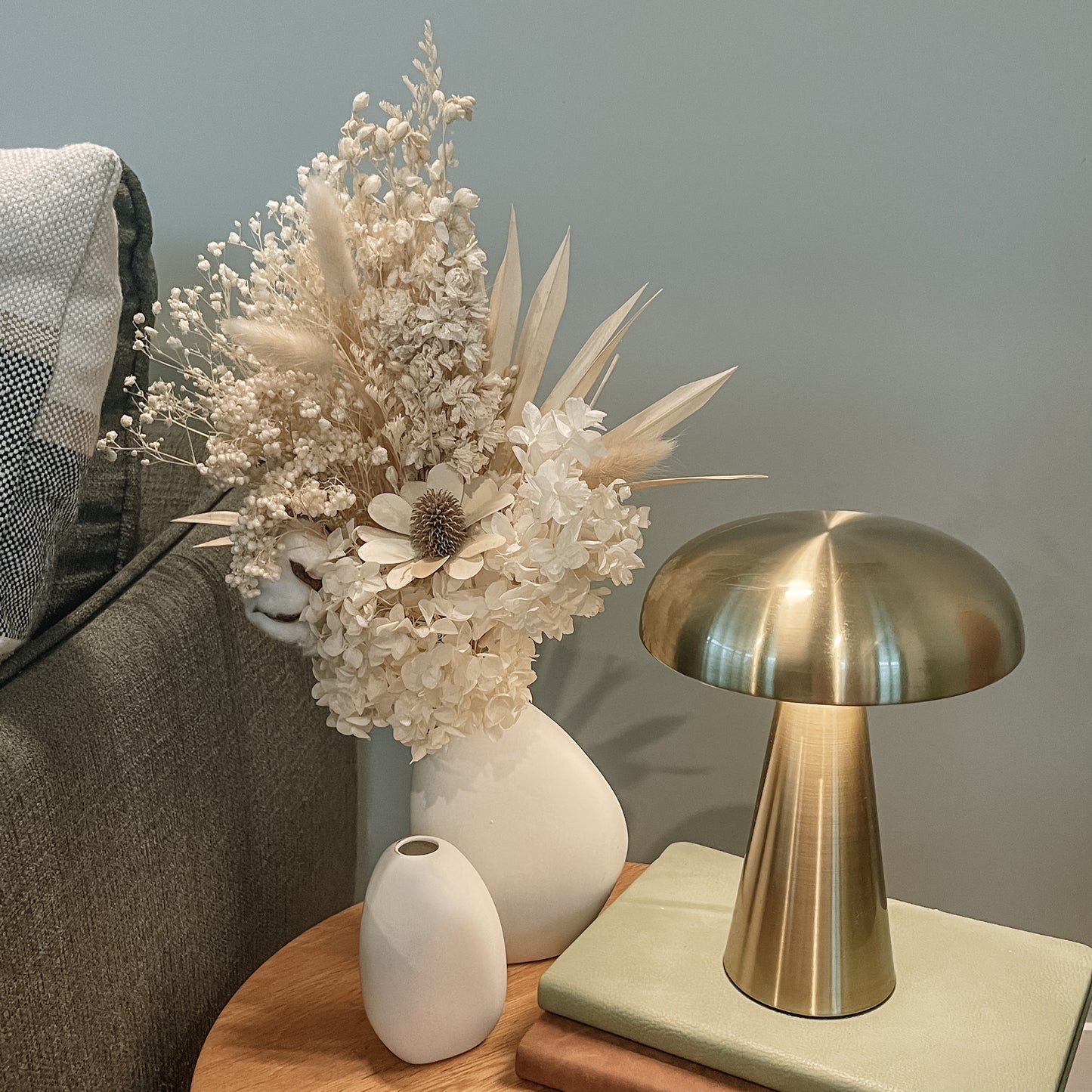 Aurora Rechargeable Portable Wireless Lamp - Brass